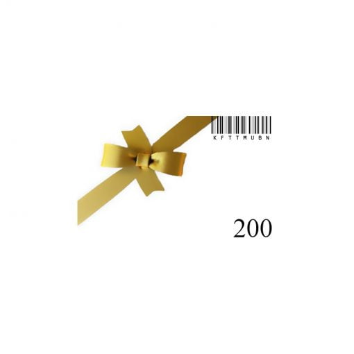 Nouvelle carte cadeau-200